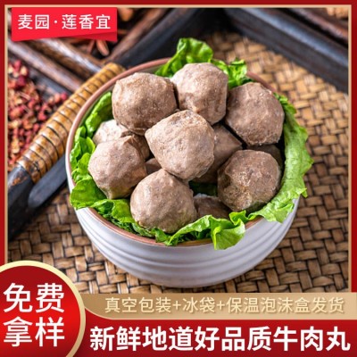 潮汕风味牛肉丸250g/袋 汕头特产烧烤火锅关东煮手工丸子量大从优 2袋