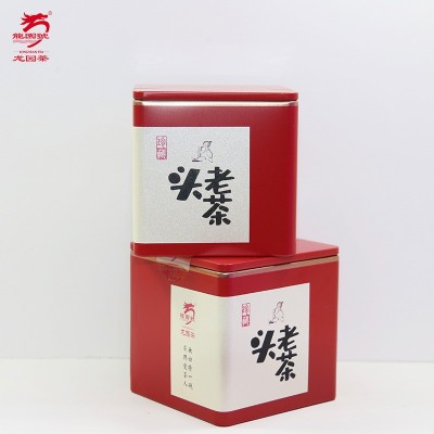 云南老茶头普洱茶 龙园号迷你礼盒小罐装老茶头 熟茶 100g  2盒