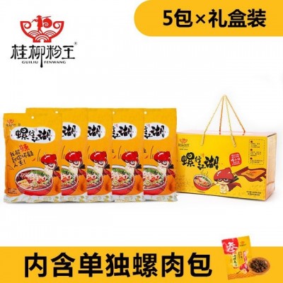 柳州螺蛳粉螺行江湖400克6包广西特产螺丝粉一件代发（含螺肉）  2件